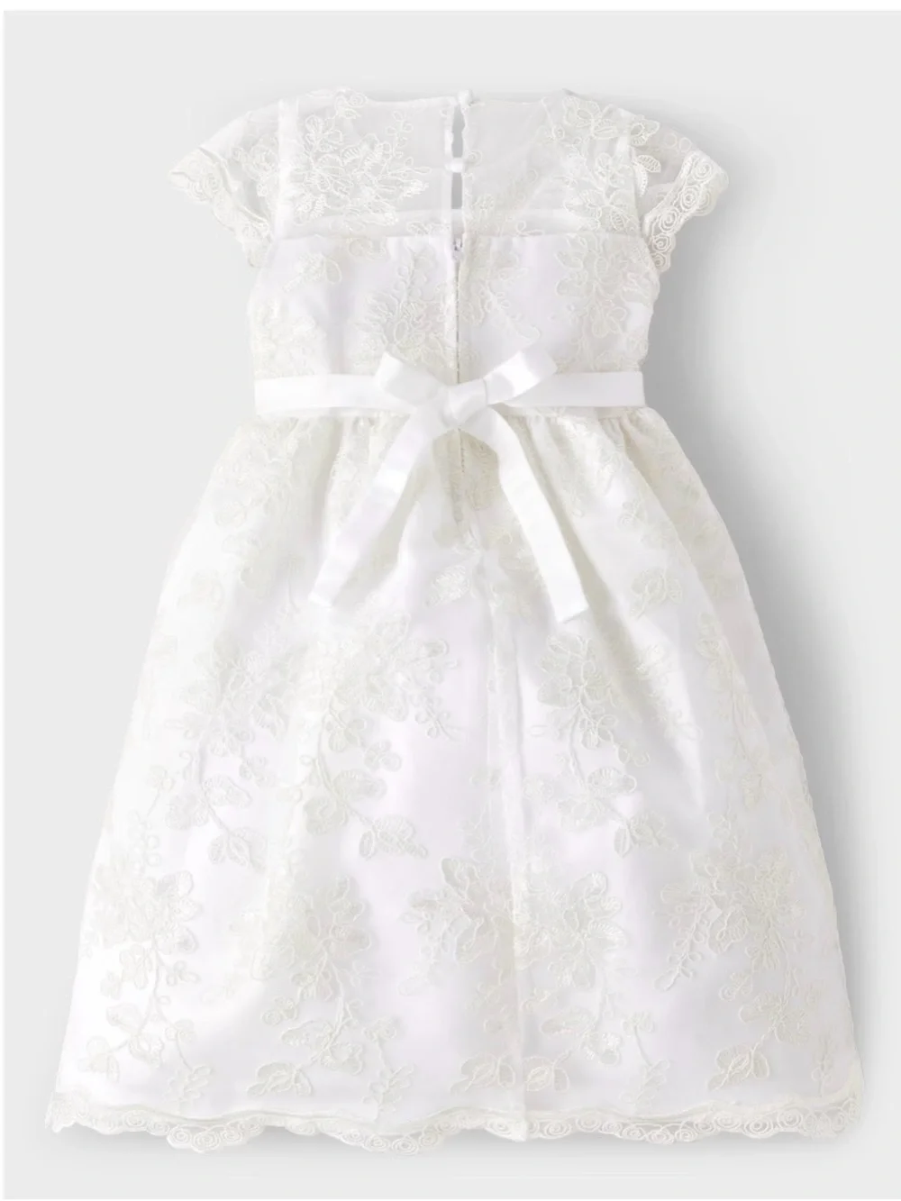 Gymboree White Girls Lace Dress Special Occasions